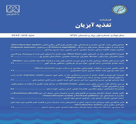 آمادگی مجله ارزشمند علمي "تغذیه آبزیان" با درجه علمی و ISC جهت دريافت و انتشار مقالات منتخب